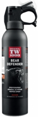 Kit aparare impotriva ursilor, spray autoaparare cu piper Bear Defender TW1000 si alarma pe baza de sunet 110db TW1000