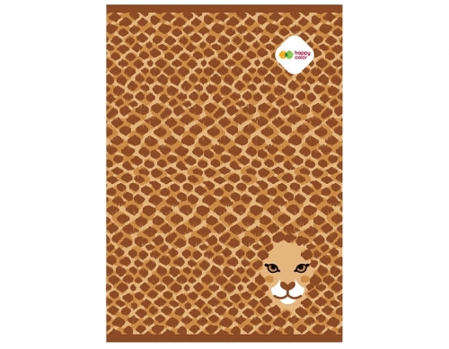 Pachet 10 caiete A4, 60 file, dictando, diverse modele + 10 coperti A4, Happy Color