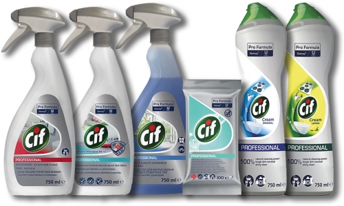 Pachet profesional curatenie bai Cif 