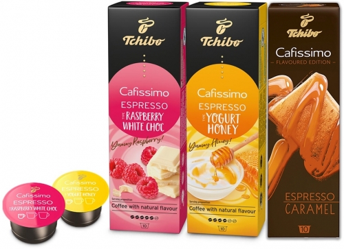 Set capsule cafea Tchibo Cafissimo Sweet Espresso Pack 3 cutii/set