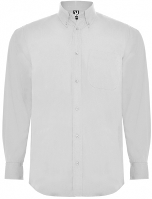Camasa cu maneca lunga Aifos L/S, pentru barbati, Alb, Roly 