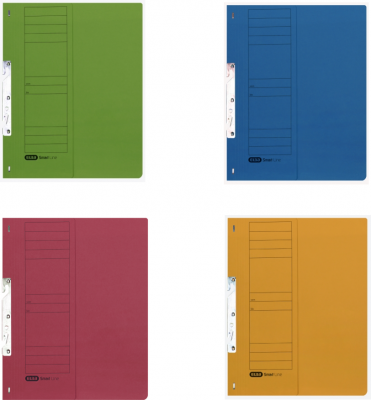 Dosar de incopciat Elba Smart, A4, 1/2, 200 file, diverse culori