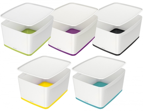 Cutie pentru depozitare MyBox mare cu capac Leitz