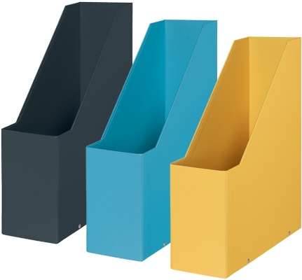 Suport vertical Cosy Click & Store, pentru documente, carton laminat, A4 Leitz