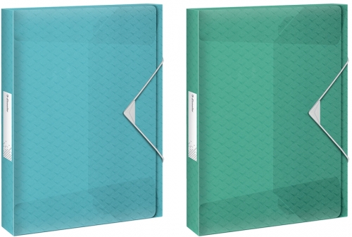 Mapa cu elastic Colour breeze Jumbo, PP, A4, 350 coli Esselte