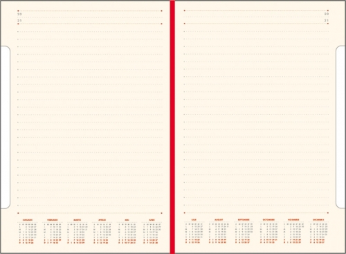 Agenda Ideal Ivoire, 23.5 cm, nedatata, Ego