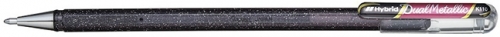 Roller cu gel Hybrid Duo, fara mecanism, 1 mm Pentel