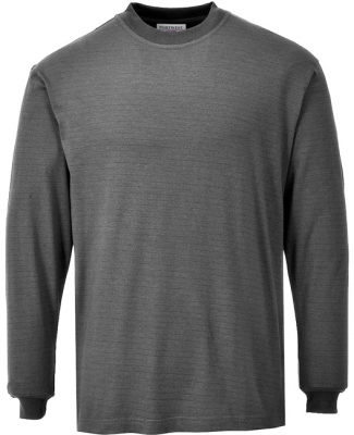 Tricou cu maneca lunga ignifug si antistatic , Gri, Portwest
