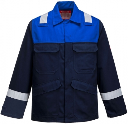 Jacheta ignifuga Bizflame Plus, Navy/Royal, Portwest 