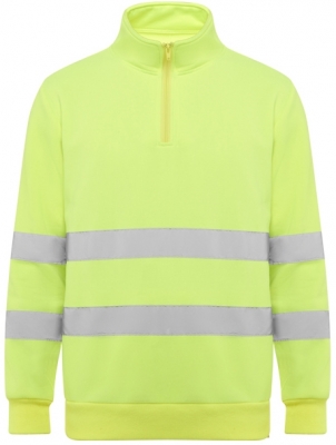 Hanorac Hi-Vis Spica, unisex, Galben Fluorescent, Roly 