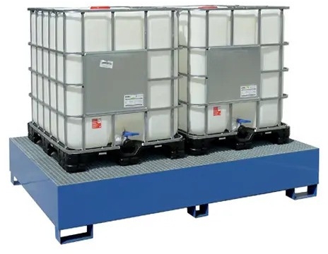 Bazin de colectare pentru 2 containere IBC