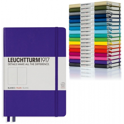 Caiet cu elastic A5, 125 file, velin, Leuchtturm1917 