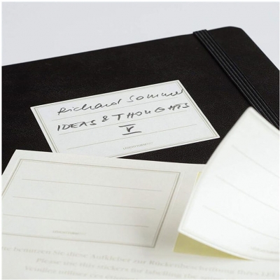 Caiet cu elastic A6, 94 file, velin, Leuchtturm1917 