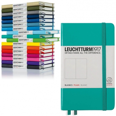 Caiet cu elastic A6, 94 file, velin, Leuchtturm1917 