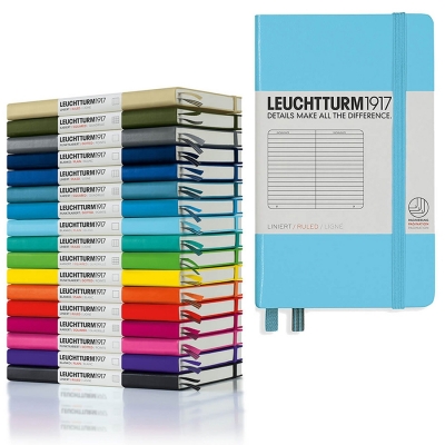 Caiet cu elastic A6, 94 file, dictando, Leuchtturm1917