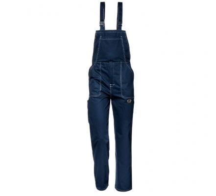 Pantaloni cu pieptar Fustian, bleumarin, Sir Safety