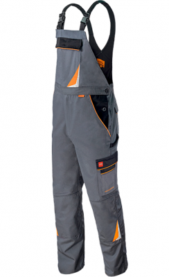 Pantaloni pieptar professional gri, Artmas