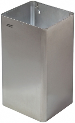 Cos de interior fara capac, inox satinat, 65 litri, Mediclinics 