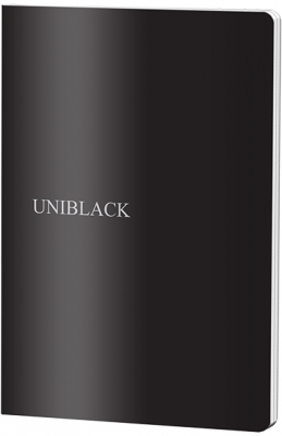 Caiet matematica, A4, 60 file, coperta PP, Uniblack, 230 microni, 60g/mp, Pigna