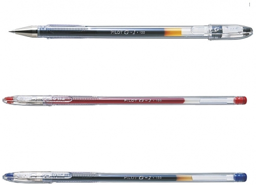 Roller cu gel G-1 Pilot 0.7 mm varf fin, diverse culori