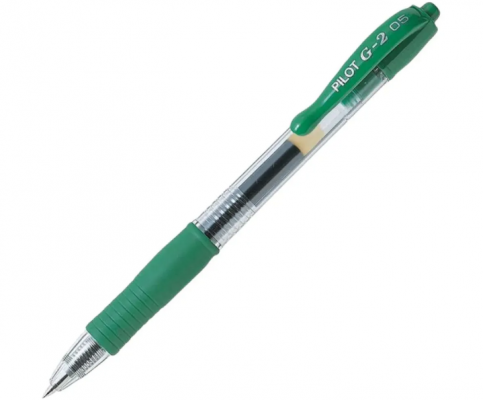 Roller cu gel G-2 Pilot 0.5 mm varf fin, diverse culori
