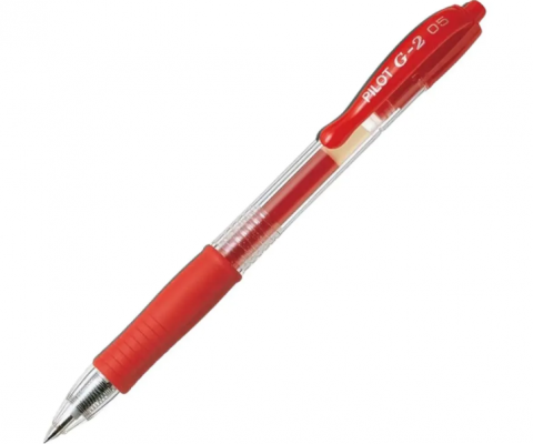 Roller cu gel G-2 Pilot 0.5 mm varf fin, diverse culori