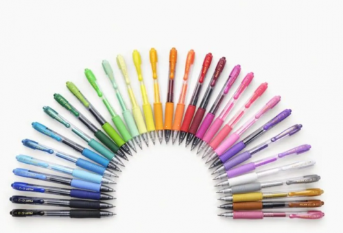 Roller cu gel G-2 Pilot 0.7 mm varf mediu, diverse culori