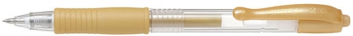 Roller cu gel G-2, metalic Pilot 0.7 mm varf mediu, diverse culori