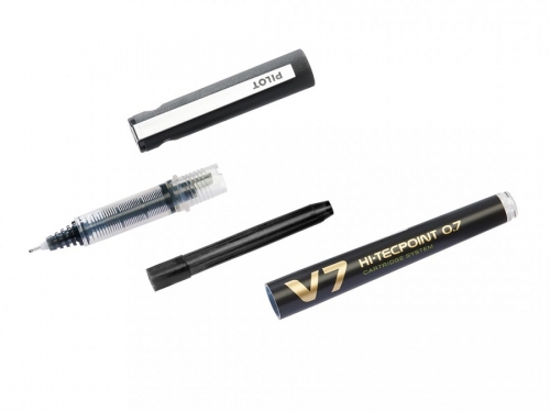 Roller reincarcabil V7 Hi-Tecpoint 0.7 mm Pilot