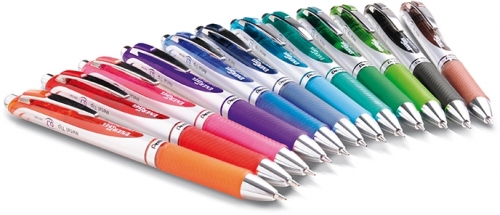 Roller cu gel  EnerGel cu mecanism 0.7 mm Pentel