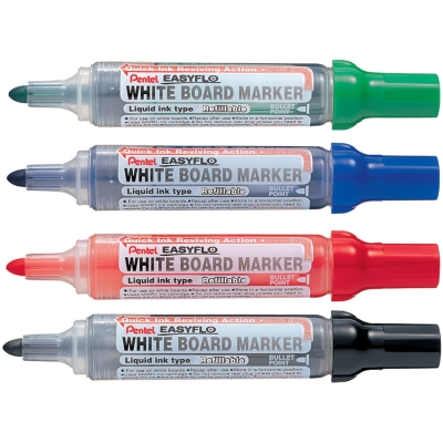 Marker whiteboard EasyFlo, 6 mm, Pentel