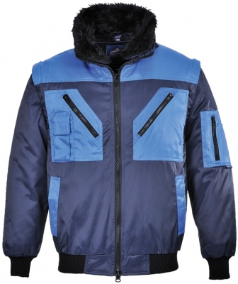 Jacheta pilot 4 in 1 Two Tone, Navy, Portwest 