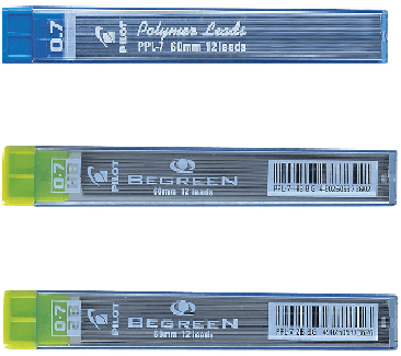 Mine creion mecanic Pilot Begreen 0.7 mm varf fin, diverse variante