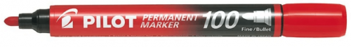 Marker permanent Pilot P100 1.0 mm varf rotund, diverse culori