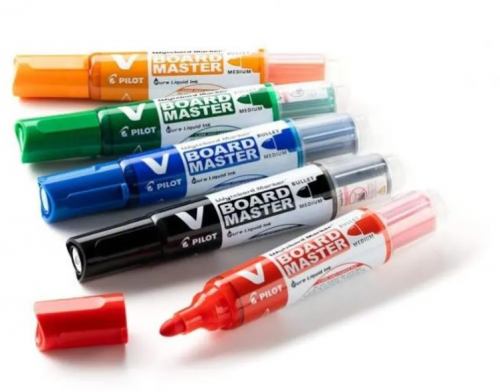 Marker pentru tabla Pilot Vboard Master 2.3 mm varf rotund, diverse culori