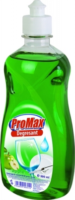Detergent vase 500 ml verde Promax