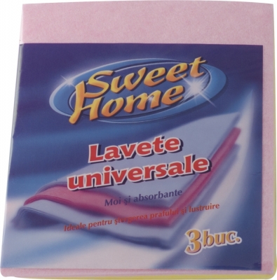 Lavete universale 3/set Sweet Home