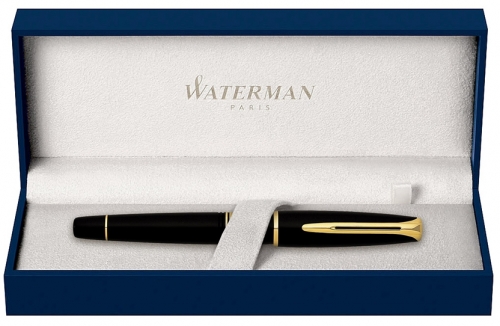 Stilou Charleston Ebony negru GT Waterman