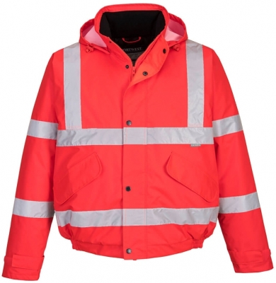 Jacheta Hi-Vis Bomber, Rosu, Portwest 