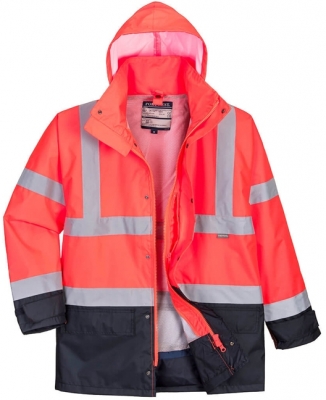 Jacheta Hi-Vis Portwest Executive 5-in-1, Rosu/Navy, Portwest 