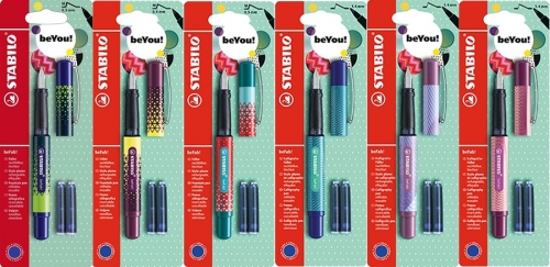 Stilou beFab + 2 rezerve blister Stabilo 