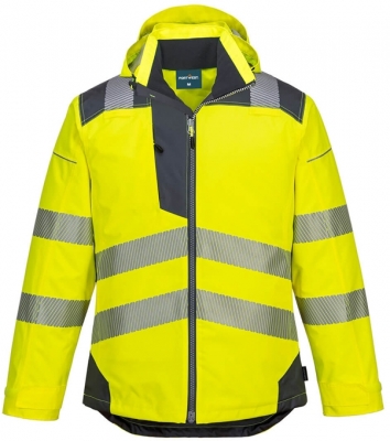 Jacheta de iarna Hi-Vis PW3, Galben/Gri, Portwest 