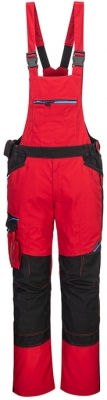 Salopeta cu pieptar WX3, Deep Red, Regular, Portwest 