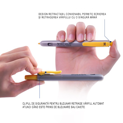 Rezerva marker permanent retractabil Writech