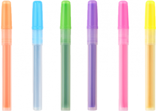 Rezerva textmarker retractabil Writech Neon