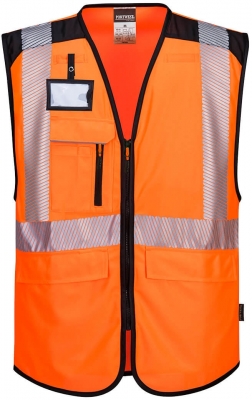 Vesta Hi-Vis executiv, portocaliu/negru, regular, PW3, Portwest