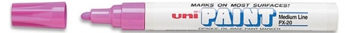 Marker cu vopsea varf mediu PX20 UNI-BALL