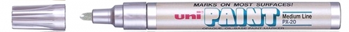 Marker cu vopsea varf mediu PX20 UNI-BALL