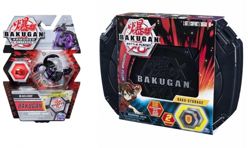 Pachet figurina Nillious cu 1 bila Basic S2 si caseta pentru pastrare Spin Master