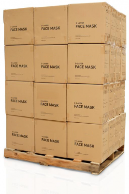 Palet masti protectie respiratorie, de unica folosinta, 964 cutii, 50 masti/set